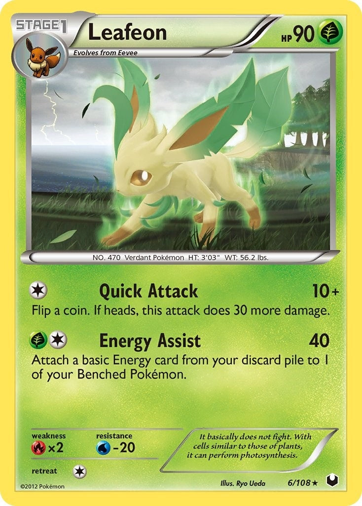 Image for Leafeon (Dark Explorers) (6/108) - Pokemon