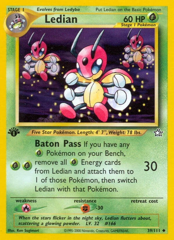Image for Ledian (Neo Genesis) (039/111) - Pokemon