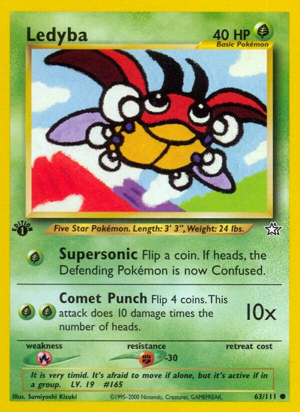 Image for Ledyba (Neo Genesis) (063/111) - Pokemon