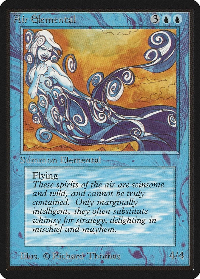 Image for Air Elemental (Beta Edition) - Magic: The Gathering
