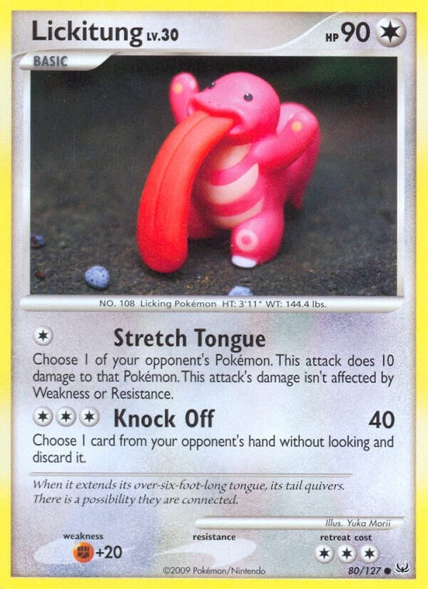 Image for Lickitung (Platinum) (80/127) - Pokemon