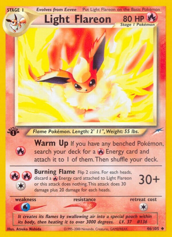 Image for Light Flareon (Neo Destiny) (046/105) - Pokemon