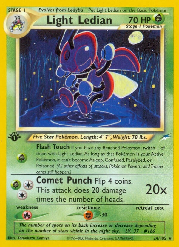 Image for Light Ledian (Neo Destiny) (024/105) - Pokemon