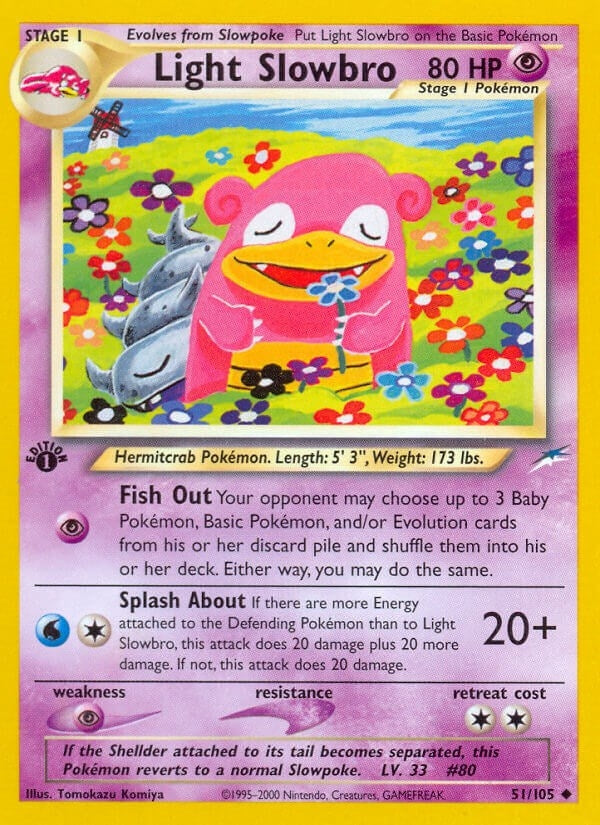 Image for Light Slowbro (Neo Destiny) (051/105) - Pokemon