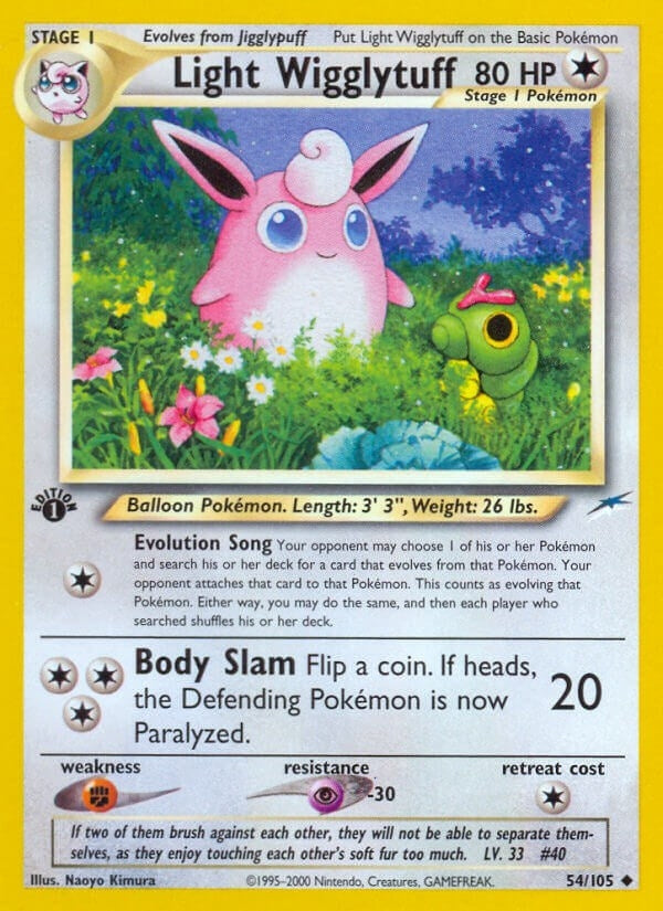 Image for Light Wigglytuff (Neo Destiny) (054/105) - Pokemon