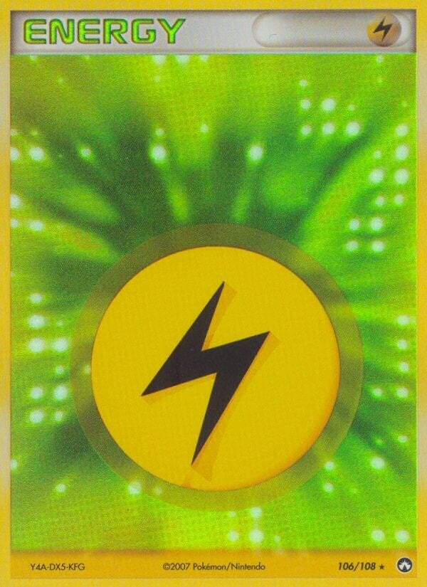 Image for Lightning Energy (Power Keepers) (106/108) - Pokemon