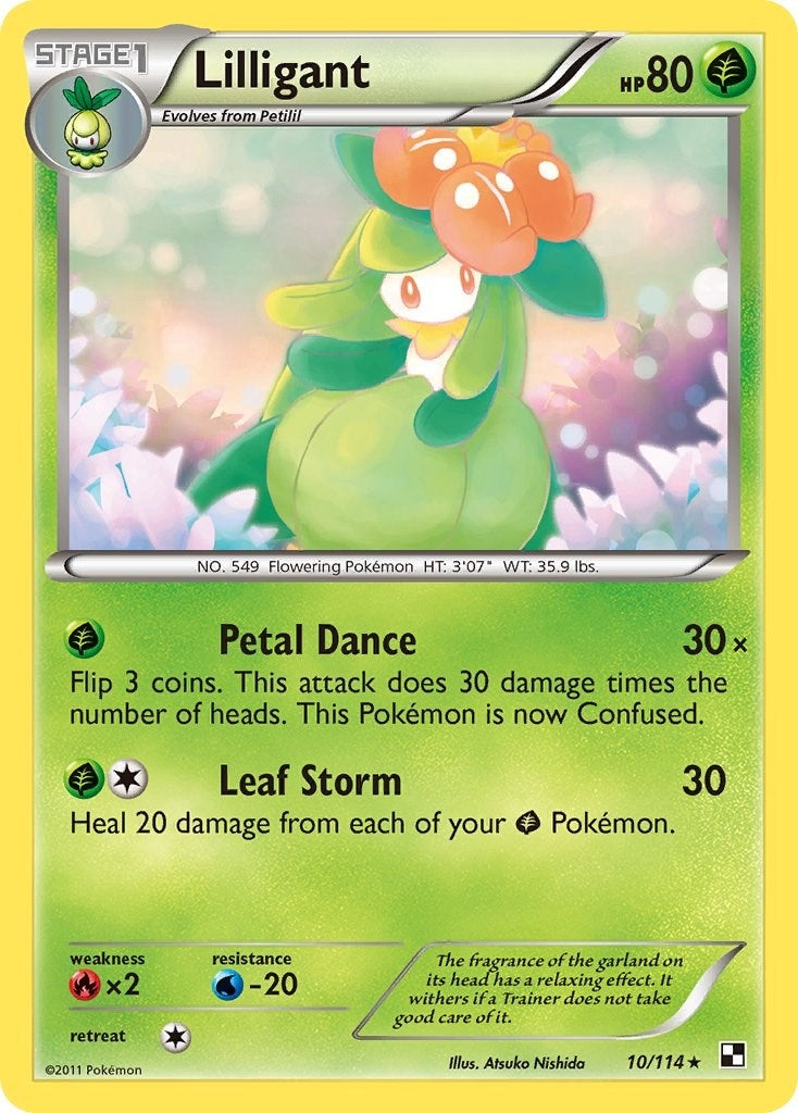 Image for Lilligant (Black and White) (10/114) - Pokemon