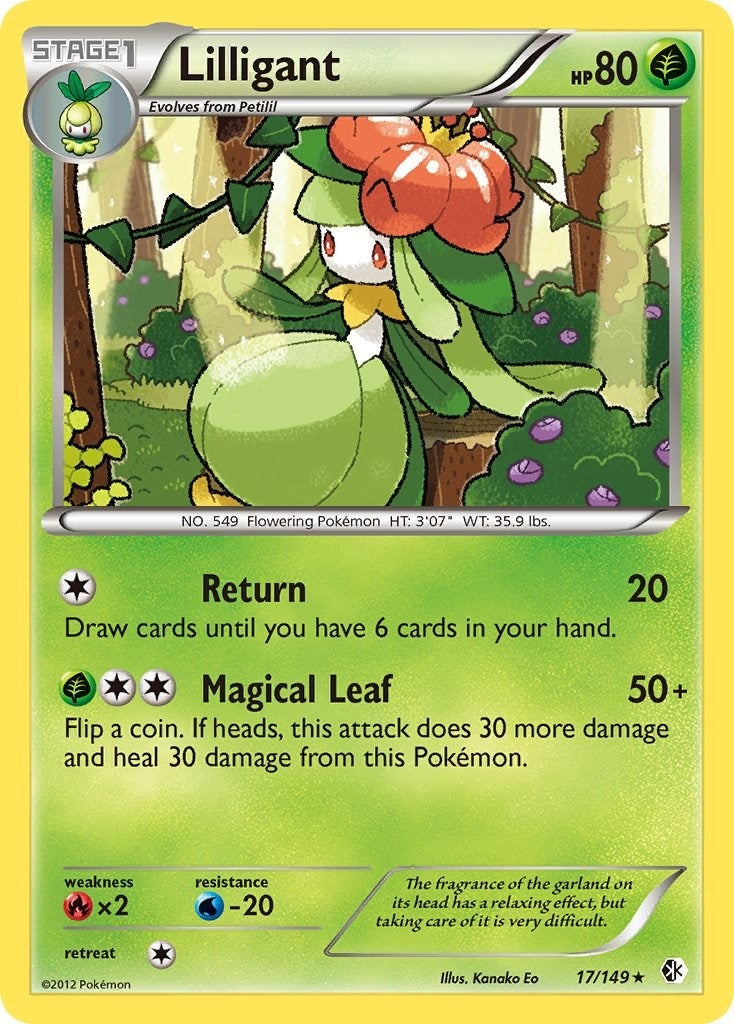 Image for Lilligant (Boundaries Crossed) (17/149) - Pokemon