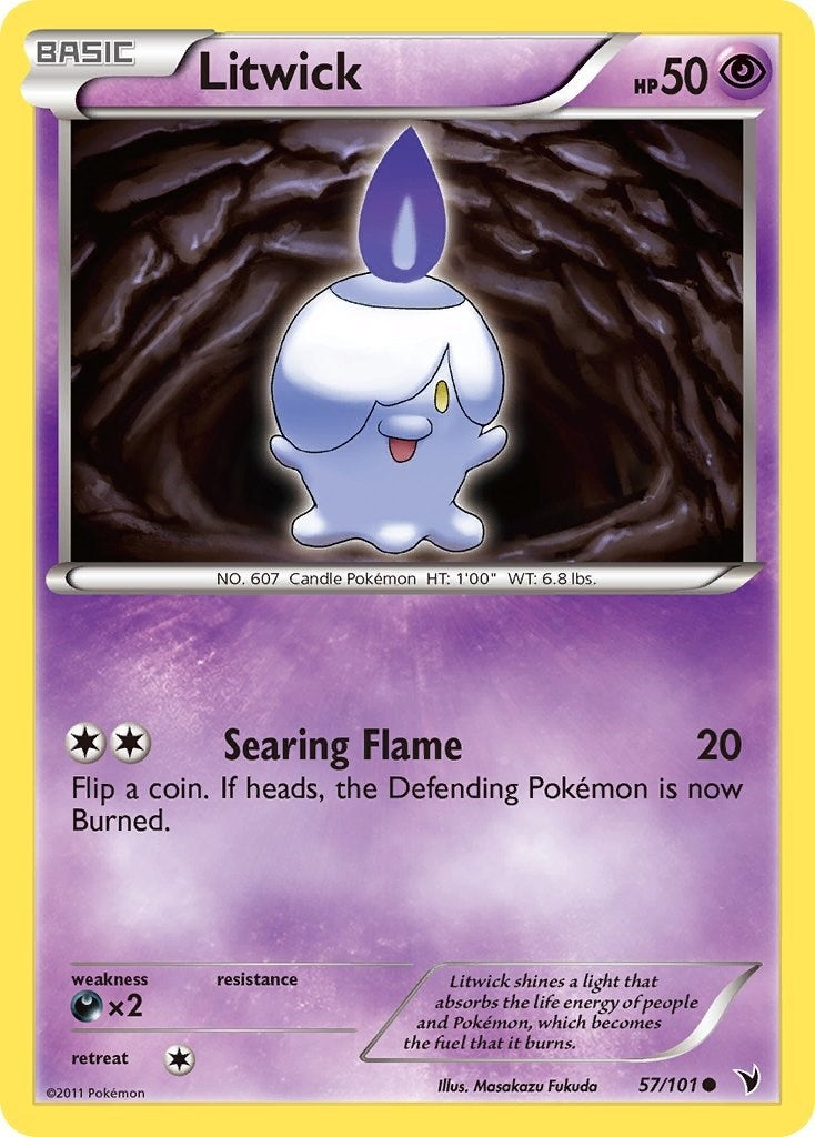 Image for Litwick (57) (Noble Victories) (57/101) - Pokemon