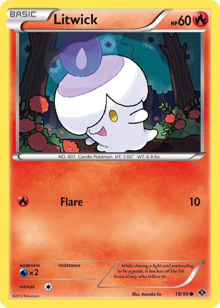 Image for Litwick (Next Destinies) (18/99) - Pokemon