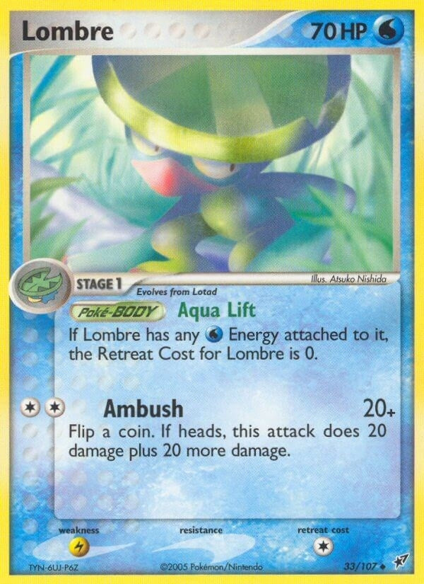 Image for Lombre (Deoxys) (33/107) - Pokemon