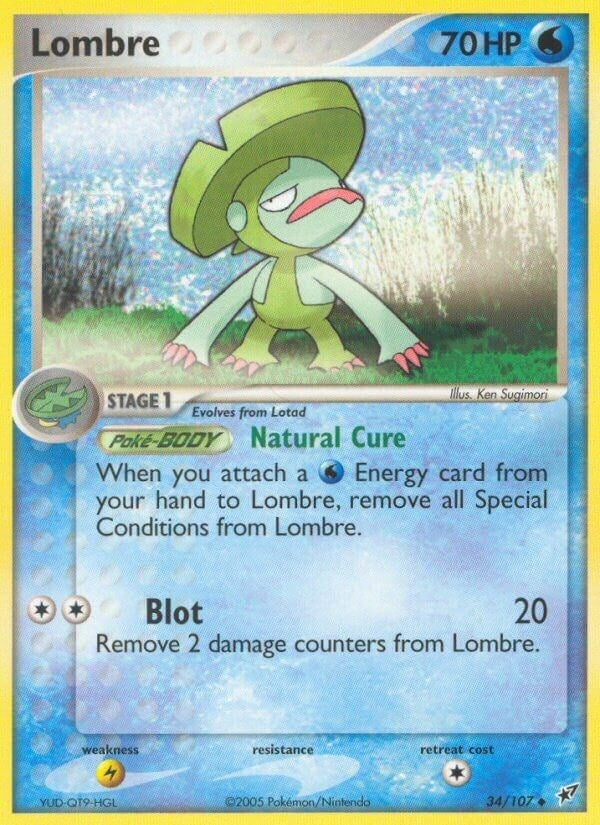 Image for Lombre (Deoxys) (34/107) - Pokemon