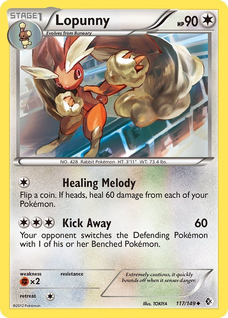 Image for Lopunny (Boundaries Crossed) (117/149) - Pokemon