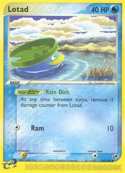 Image for Lotad (Sandstorm) (66/100) - Pokemon