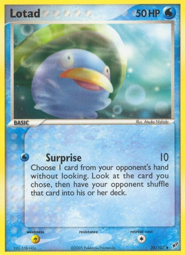 Image for Lotad (Deoxys) (35/107) - Pokemon