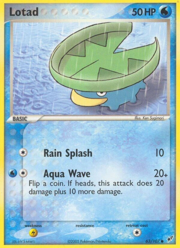 Image for Lotad (Deoxys) (63/107) - Pokemon