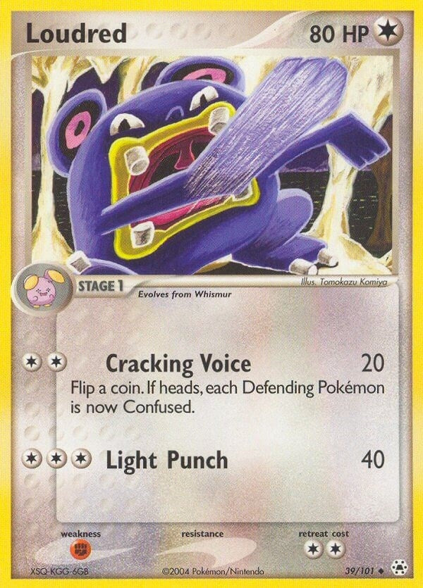 Image for Loudred (Hidden Legends) (39/101) - Pokemon