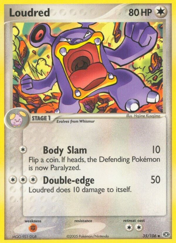 Image for Loudred (Emerald) (35/106) - Pokemon