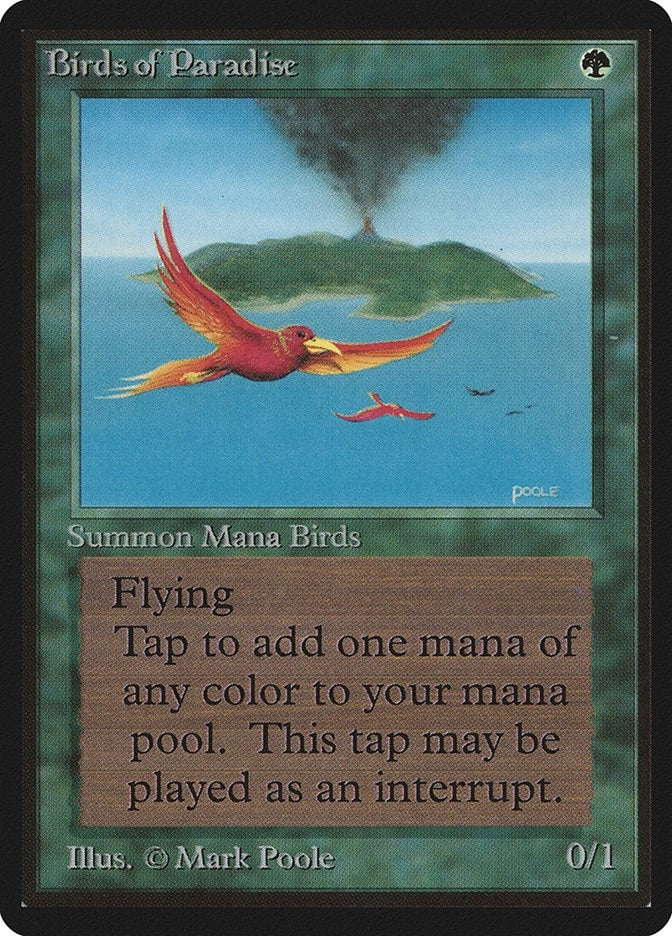 Image for Birds of Paradise (Beta Edition) - Magic: The Gathering
