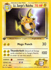 Image for Lt. Surge's Raichu (Gym Heroes) (028/132) - Pokemon