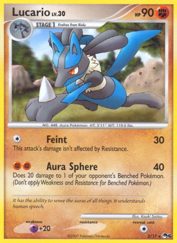 Image for Lucario (POP Series 6) (002/017) - Pokemon