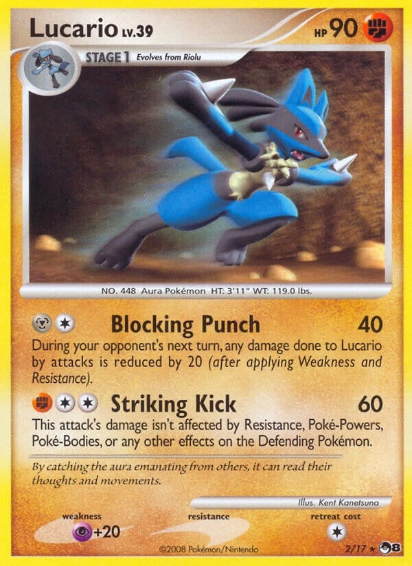 Image for Lucario (POP Series 8) (002/017) - Pokemon