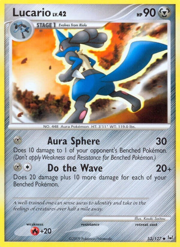 Image for Lucario (Platinum) (53/127) - Pokemon