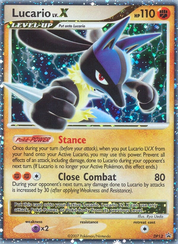 Image for Lucario LV.X - DP12 (Diamond and Pearl Promos) (DP12) - Pokemon