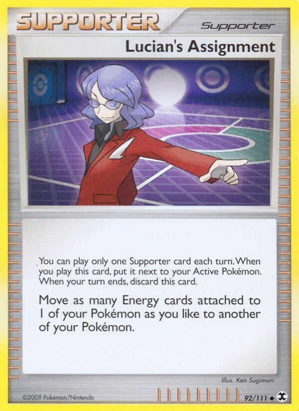 Image for Lucian's Assignment (Rising Rivals) (92/111) - Pokemon