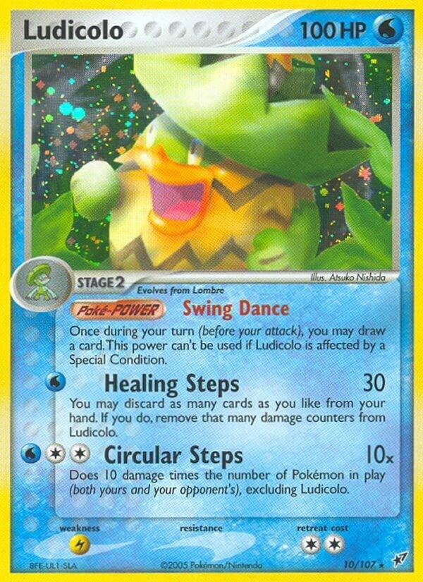 Image for Ludicolo (Deoxys) (10/107) - Pokemon