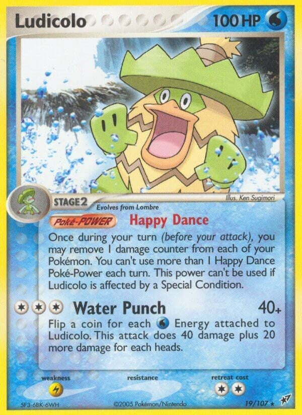 Image for Ludicolo (Deoxys) (19/107) - Pokemon