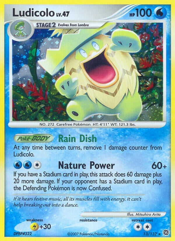 Image for Ludicolo (Secret Wonders) (13/132) - Pokemon