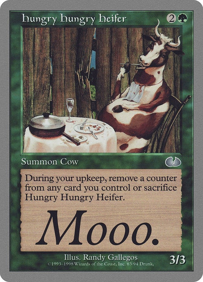 Image for Hungry Hungry Heifer (Unglued) (63) - Magic: The Gathering