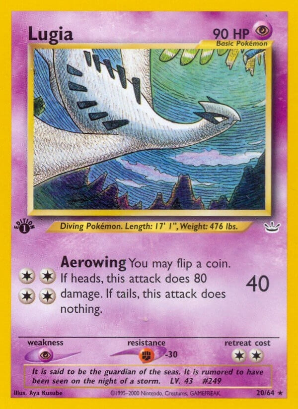 Image for Lugia (Neo Revelation) (20/64) - Pokemon