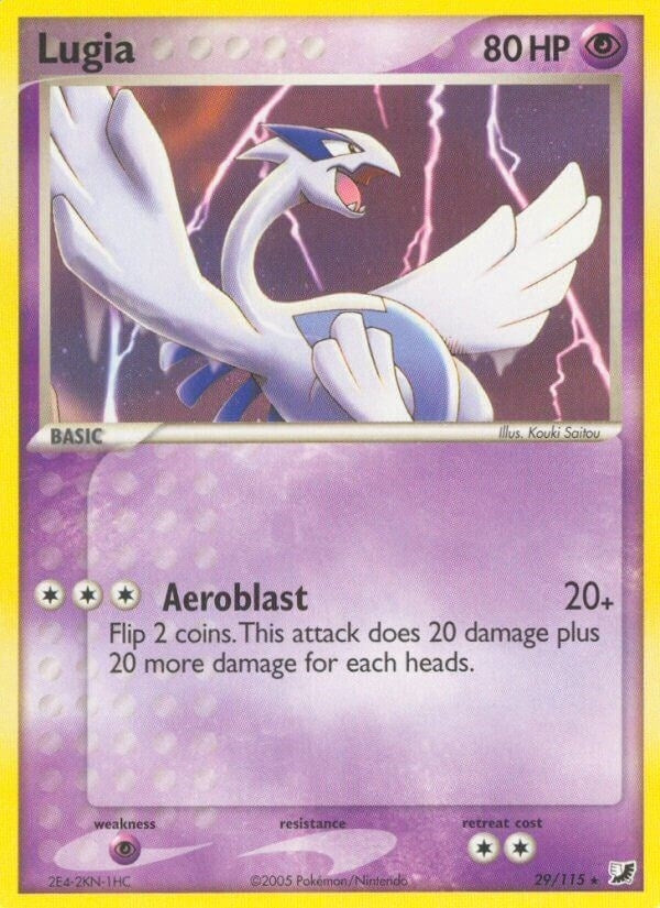 Image for Lugia (Unseen Forces) (29/115) - Pokemon