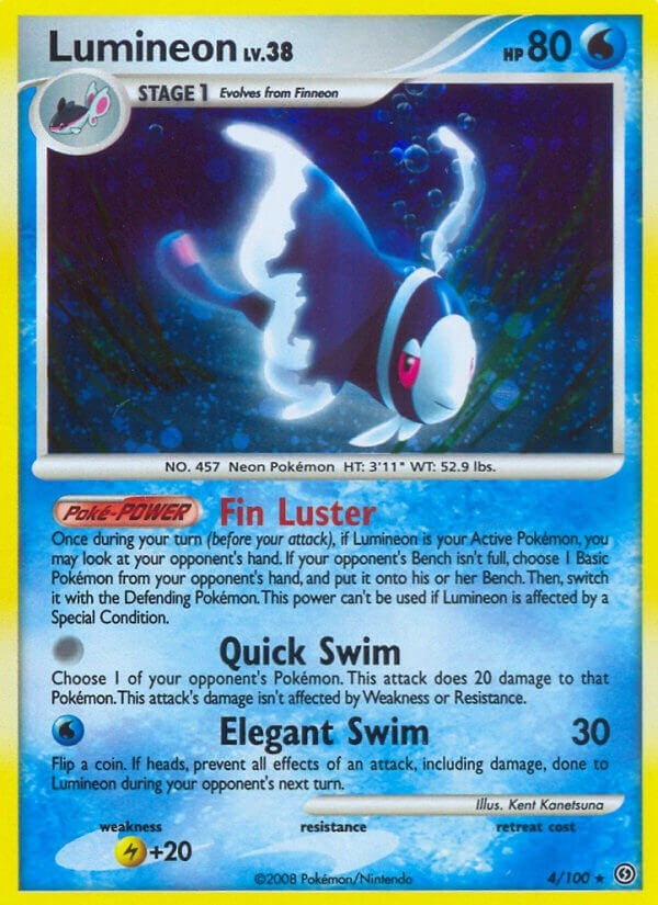 Image for Lumineon (Stormfront) (4/100) - Pokemon