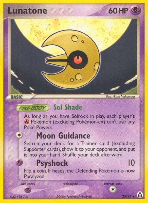 Image for Lunatone (Legend Maker) (20/92) - Pokemon