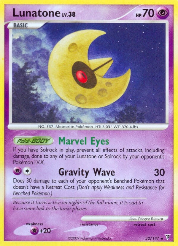 Image for Lunatone (Supreme Victors) (32) - Pokemon