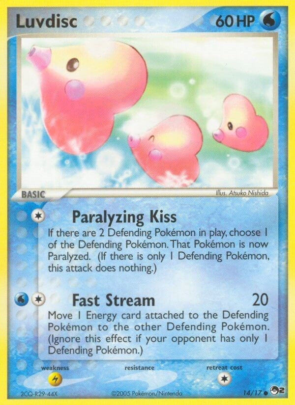 Image for Luvdisc (POP Series 2) (014/017) - Pokemon