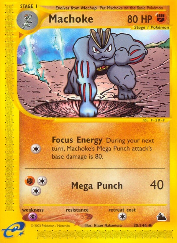 Image for Machoke (Skyridge) (038/144) - Pokemon