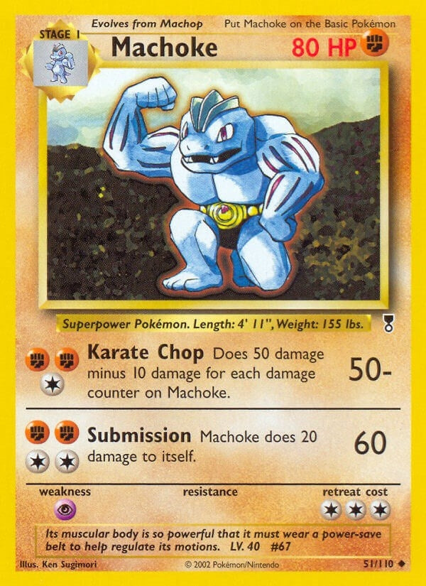 Image for Machoke (Legendary Collection) (051/110) - Pokemon