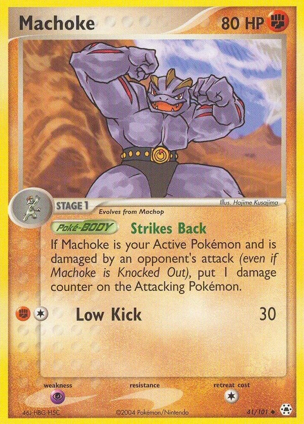 Image for Machoke (Hidden Legends) (41/101) - Pokemon