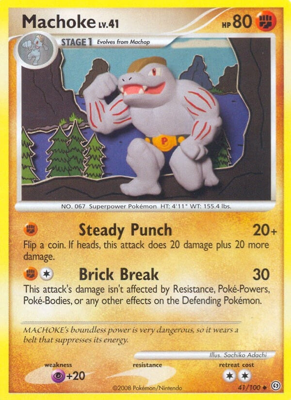 Image for Machoke (Stormfront) (41/100) - Pokemon