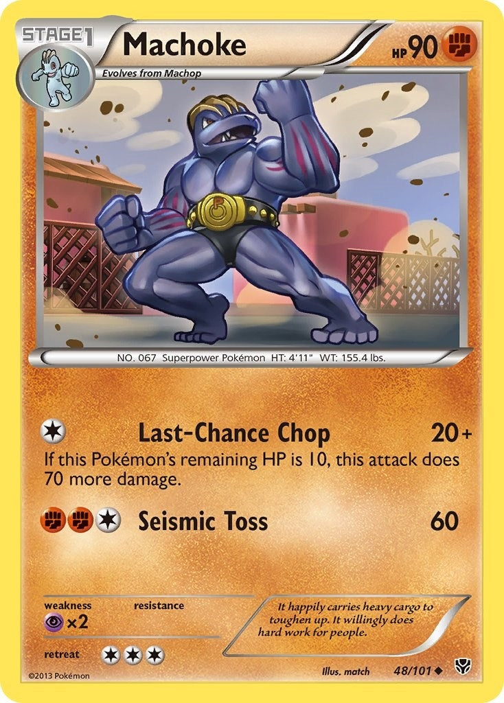Image for Machoke (Plasma Blast) (48/101) - Pokemon