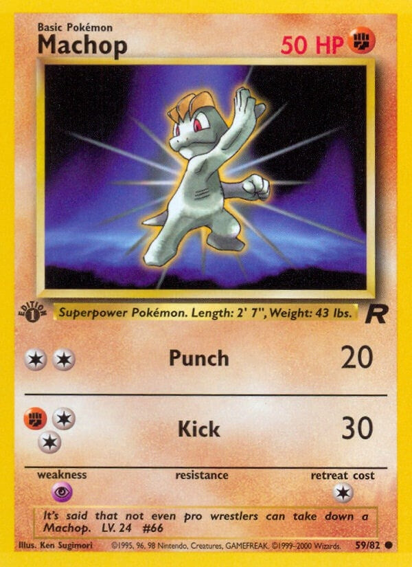 Image for Machop (Team Rocket) (59/82) - Pokemon