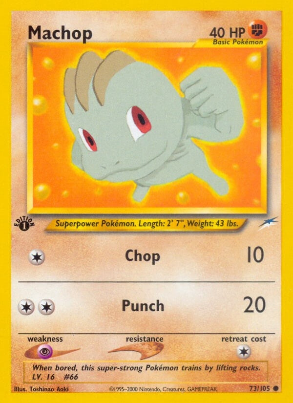 Image for Machop (Neo Destiny) (073/105) - Pokemon