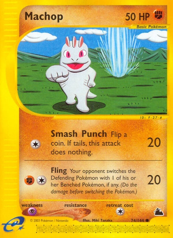Image for Machop (Skyridge) (074/144) - Pokemon