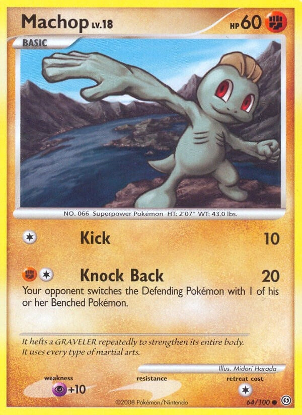Image for Machop (Stormfront) (64/100) - Pokemon