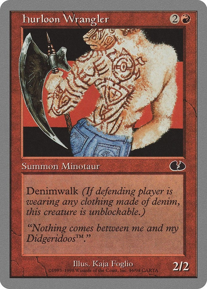 Image for Hurloon Wrangler (Unglued) (46) - Magic: The Gathering