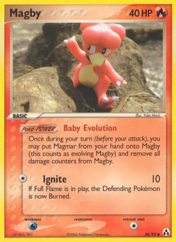 Image for Magby (Legend Maker) (58/92) - Pokemon